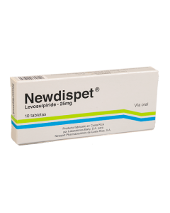 NEWDISPET TABLETAS 25 MG