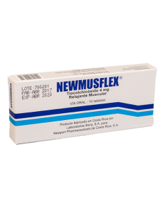 NEWMUSFLEX TABLETAS 4 MG