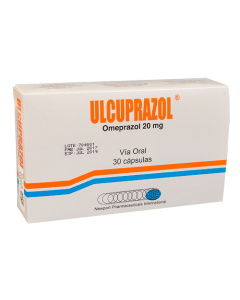 ULCUPRAZOL TABLETAS 20 MG