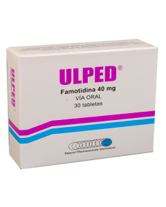 ULPED TABLETAS 40 MG