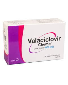 VALACICLOVIR TABLETAS 500 MG