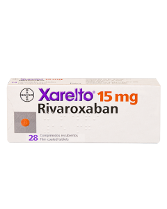 XARELTO COMPRIMIDO 15 MG 