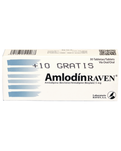 AMLODIN TABLETAS 5 MG
