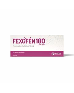 FEXOFEN 180 MG X 10 TABS RAVEN