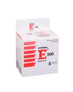 VITAMINA E CAPSULAS 500 MG