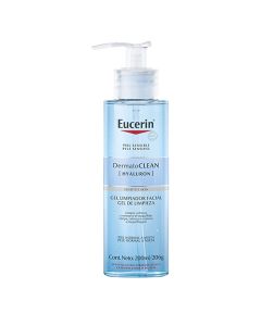 EUCERIN DERMATO CLEAN GEL FACIAL LIMPIADOR REFRES X 200 ML