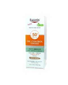 PROT.SOLAR EUCERIN OIL CONTROL TONO MEDIO FPS50