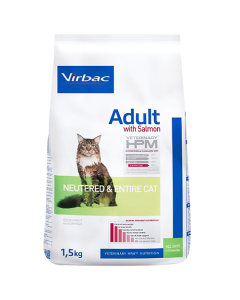 VIRBAC ENTIRE CAT SALMON 1.5 KG