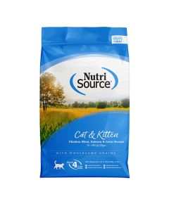 NUTRISOURCE CAT&KITTEN CH/SL/LIV 12 LB