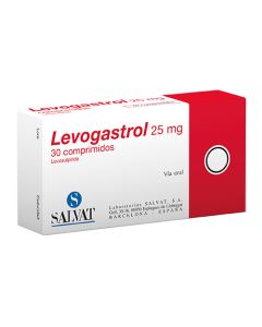 LEVOGASTROL 25 MG X 1 COMP SALVAT