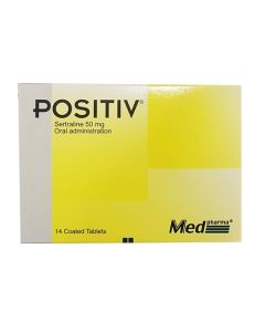 POSITIV 50 MG X 14 TABS BANDEO