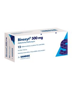 BINOZYT 500 MG X 12 TABS