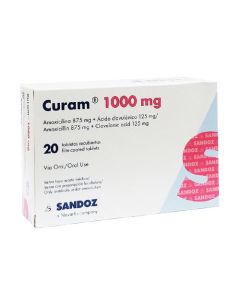 CURAM 1000 MG X 20 TABS