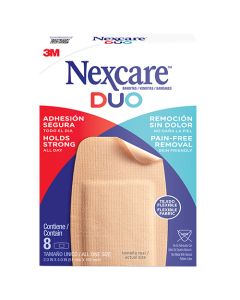 NEXCARE DUO CURITAS CODO Y RODILLO 8 UN