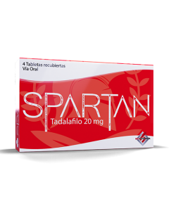SPARTAN 20 MG X 4 TABS