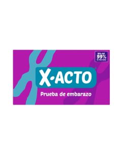 PRUEBA DE EMBARAZO X-ACTO 1 UND