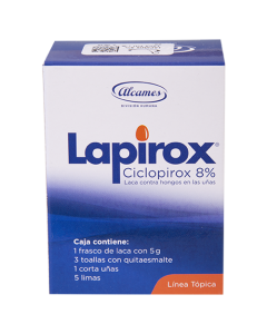LAPIROX 8% LACA PARA UÑAS 5 G