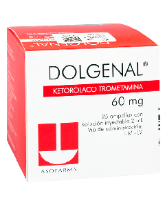 DOLGENAL AMPOLLAS 60 MG / 2 ML