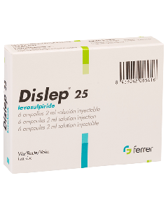 DISLEP AMPOLLAS 25 MG