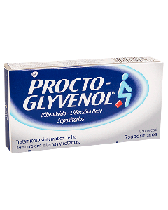 PROCTO GLYVENOL SUPOSITORIOS 