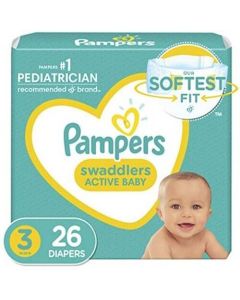 PAMPERS SWADDLERS S3 JUMBO 26/4