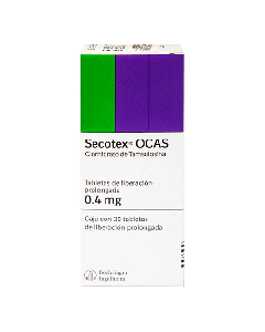 SECOTEX OCAS CAPSULAS 0.4 MG 