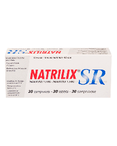 NATRILIX SR COMPRIMIDOS 1.5 MG