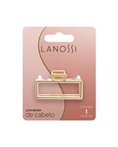 PIRAÑA MEDIANA METAL ORO LANOSSI