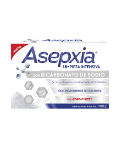 JABON ASEPXIA BICARBONATO 100 GR