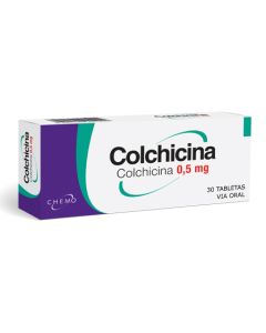 COLCHICINA 0.5 MG X 30 TABS CHEMO