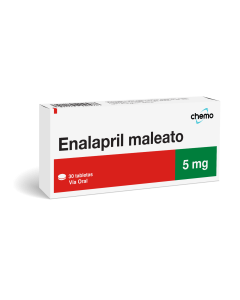 ENALAPRIL CHEMO 5 MG X 30 TABS