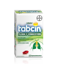 TABCIN FLEMA Y CONGESTION X 60 CAPSULAS