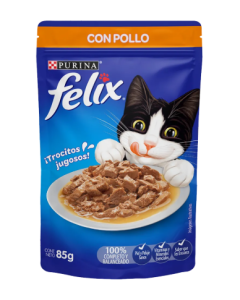 FELIX POUCH POLLO 85 GRS