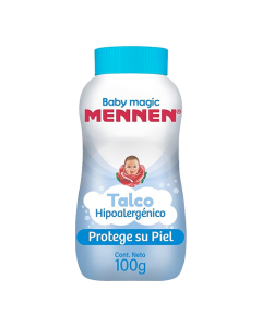 TALCO MENNEN REGULAR AZUL 100 GRS 