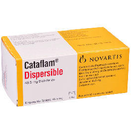 Cataflam Tabletas 46.5 mg