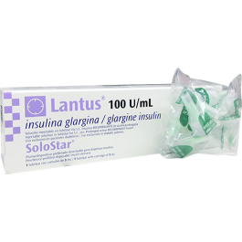 Lantus SoloStar insulina glargina 100 ui/ml