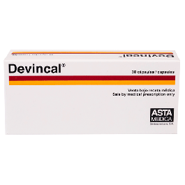 Devincal vincamina 20 mg + piracetam 400 mg