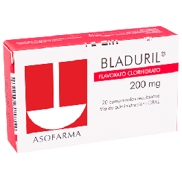 BLADURIL flavoxato 200 mg