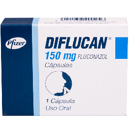 Diflucan, 150 mg, 1 de 4 capsulas