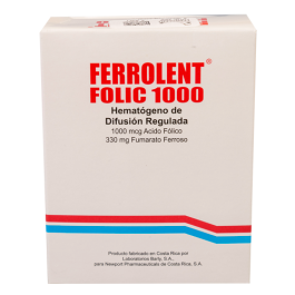 Ferrolent Folic 1000