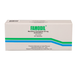 FAMODIL meclizina 25 mg