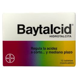 BAYTALCID hidrotalcita 500 mg