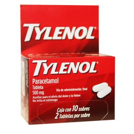 TYLENOL 500MG SOBRE X 2 TABLETAS