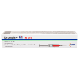 Neurobión cianocobalamina 25000 mcg