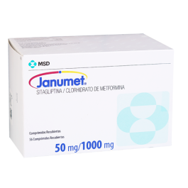 JANUMET COMPRIMIDOS 50 MG / 1000 MG