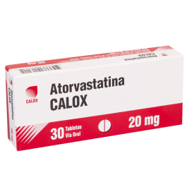 ATORVASTATINA TABLETAS 20 MG