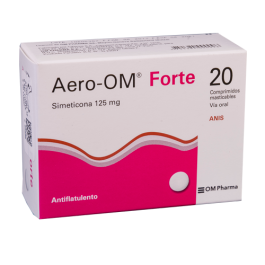 AERO-OM FORTE dimeticona 125 mg