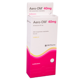 AERO-OM dimeticona 125 mg