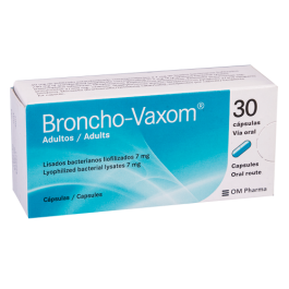 Broncho-Vaxom lisado bacteriano 7 mg