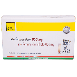 METFORMINA COMPRIMIDOS 850 MG